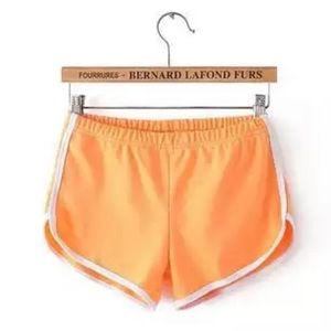 Orange Athletic Shorts
